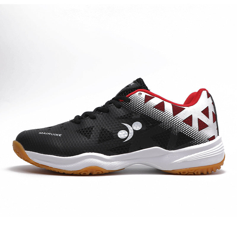 2023 Badminton Shoes Plaid New Sports Shoes Lightweight Breathable Professional Non-Slip Shock Absorbing Competition Training Shoes