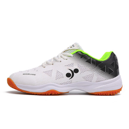 2023 Badminton Shoes Plaid New Sports Shoes Lightweight Breathable Professional Non-Slip Shock Absorbing Competition Training Shoes