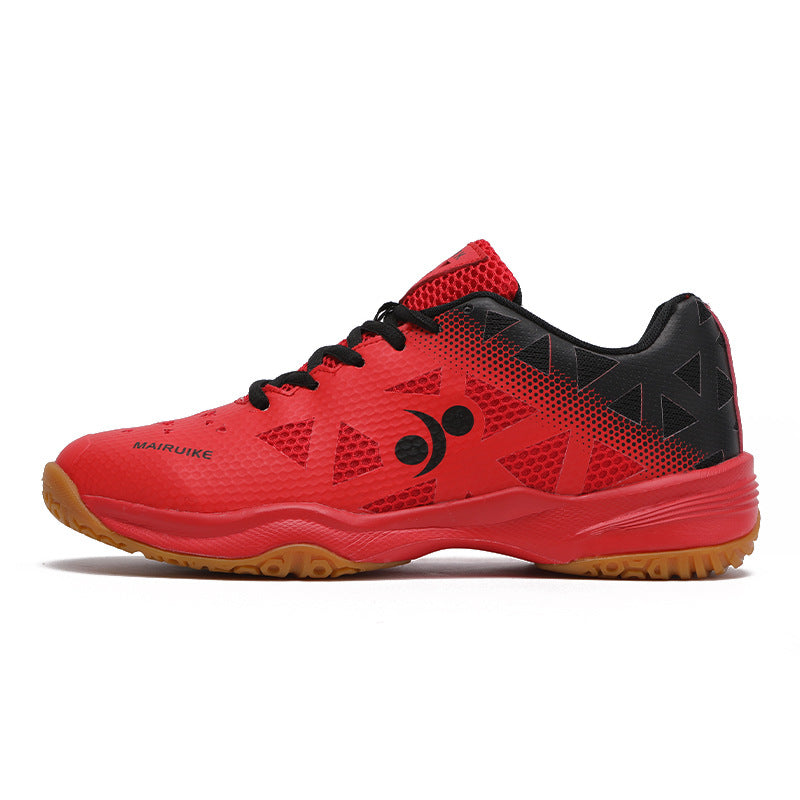 2023 Badminton Shoes Plaid New Sports Shoes Lightweight Breathable Professional Non-Slip Shock Absorbing Competition Training Shoes