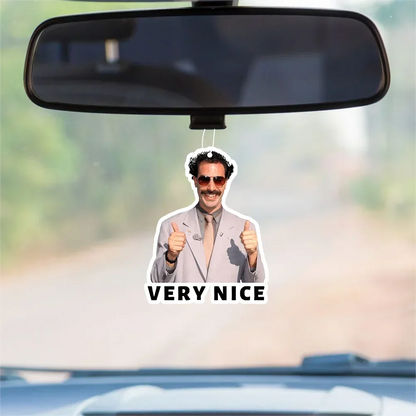 Very Nice Car Air Freshener Mirror Hanging Perfume Diffuser Sheet for Car Interior Aromatherapy Hanging Accessory